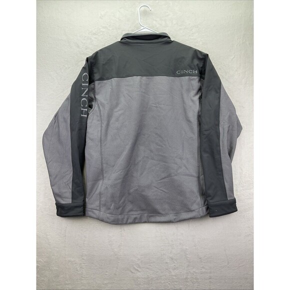 Cinch Concealed Carry Pocket Full Zip MWJ1565001 Two Tone Jacket Men’s Medium - Picture 11 of 14